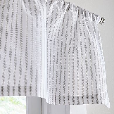 Curtainworks James 3-pc. Valance & Tier Set