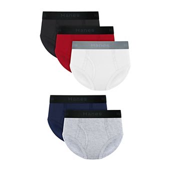 Boys 6-18 Hanes® 5-Pack Ultimate® Cotton-Stretch Boxer Briefs