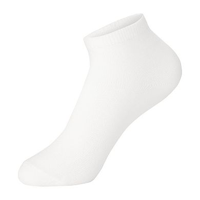 Girls 4-16 Hanes® Ultimate 6-Pair Pure Comfort Ankle Socks