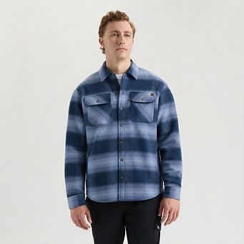 Men's Matix Flannel Sherpa Shacket