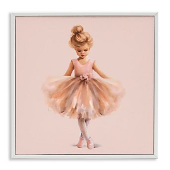 Stupell Home Decor Ballerina Girl Framed Wall Art
