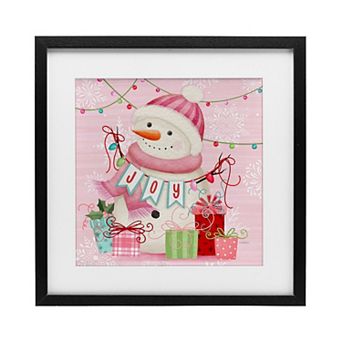 Stupell Home Decor Snowman Joy Wall Art