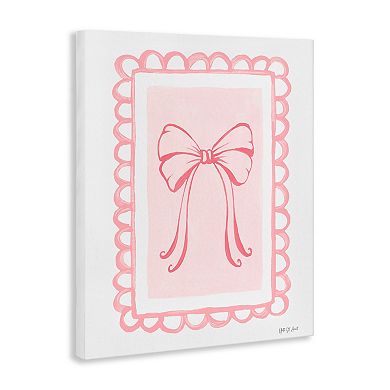 Stupell Home Decor Coquette Keepsake Ribbon Wall Art