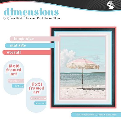 Stupell Home Decor Adventure Awaits Framed Balloon Wall Art