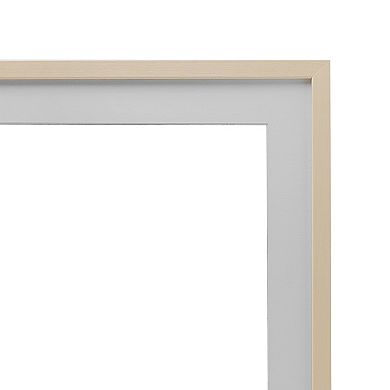 Stupell Home Decor Elephant Baby with Mother Framed Wall Art