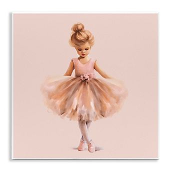 Stupell Home Decor Ballerina Girl Wall Art