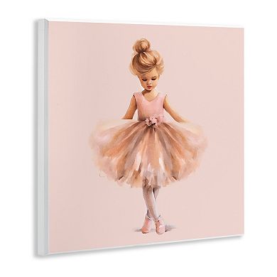 Stupell Home Decor Ballerina Girl Wall Art