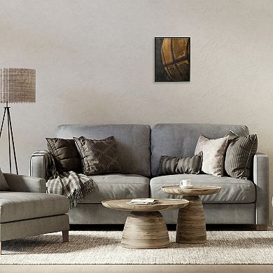 Stupell Home Decor Vintage Basketball Close Up Wall Art