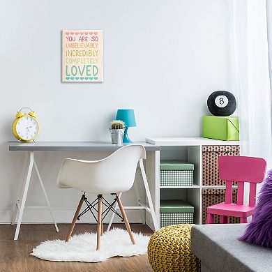 Stupell Home Decor Completely Loved Plaque Wall Art