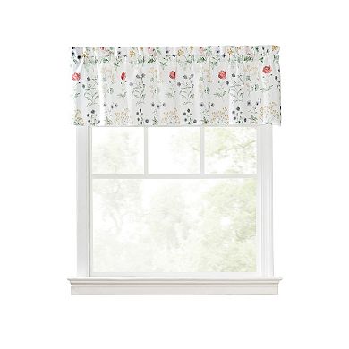 Martha Stewart Martha’s Garden Floral Tailored Valance