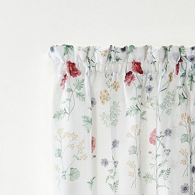 Martha Stewart Martha’s Garden 2-Piece Curtain Swag Set