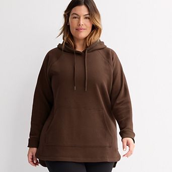 Plus Size Tek Gear® Ultrasoft Fleece Hooded Tunic