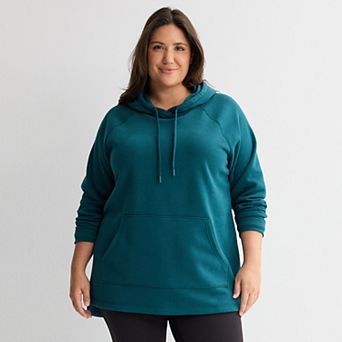 Plus Size Tek Gear® Ultrasoft Fleece Hooded Tunic