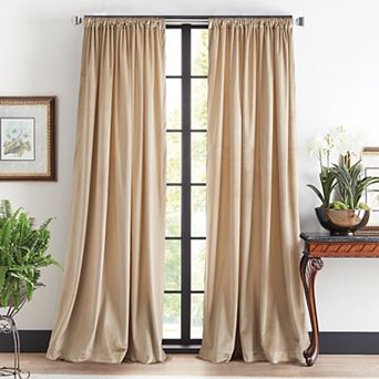 Martha Stewart Velvet 2-Pack Window Curtain Panels