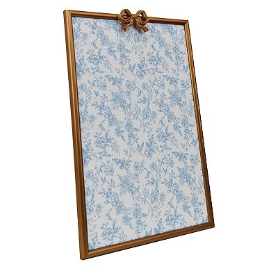 Floral Corkboard with Bow