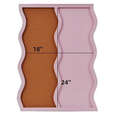 Wavy Corkboard & Whiteboard