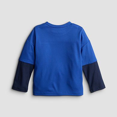 Baby & Toddler Boy Jumping Beans® Relaxed Mesh Layer Graphic Tee