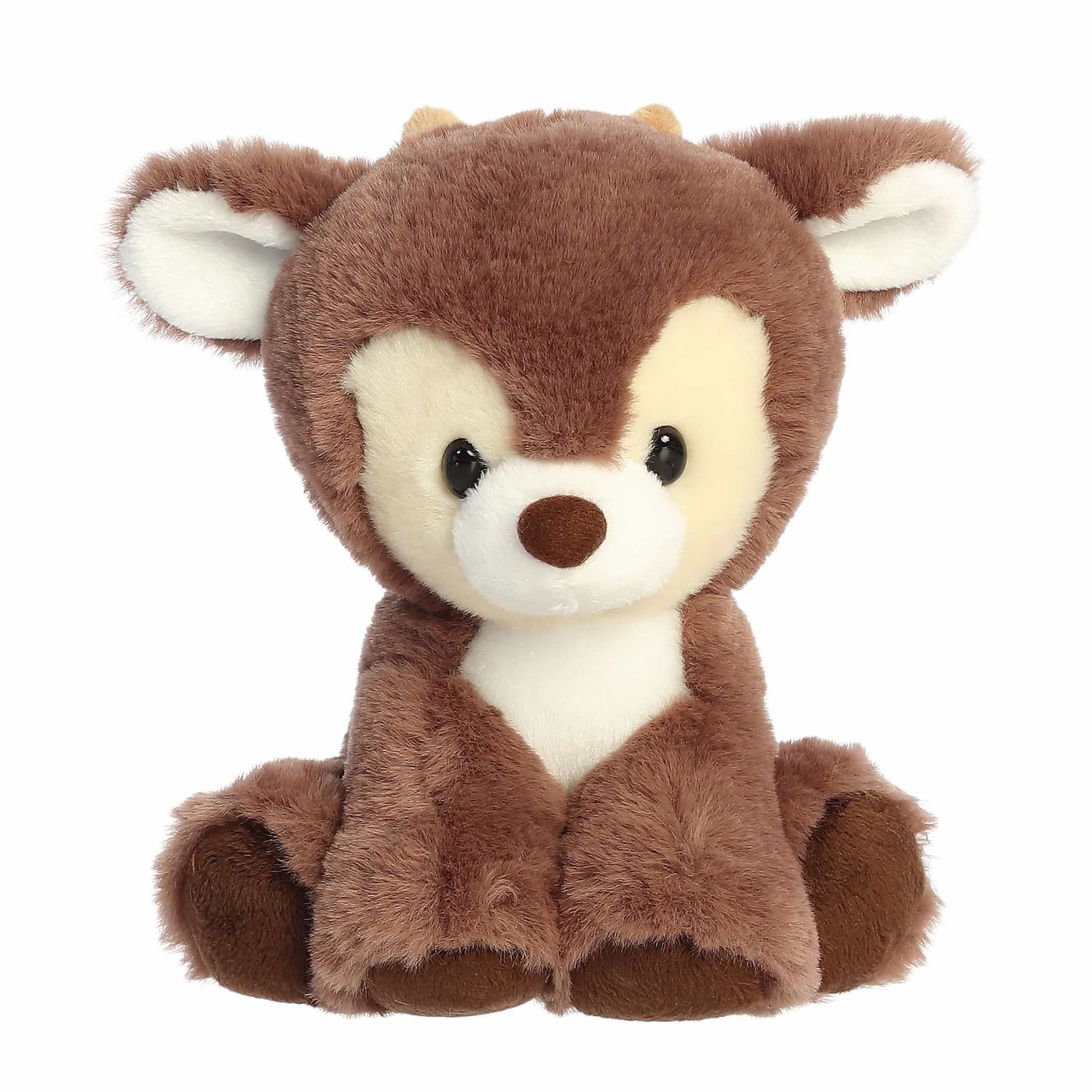 Детские мягкие игрушки Aurora Small Cocoa Brown Festive Stuffed Animal Dashing Reindeer Holiday