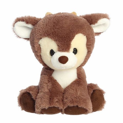 Детские мягкие игрушки Aurora Small Cocoa Brown Festive Stuffed Animal Dashing Reindeer Holiday
