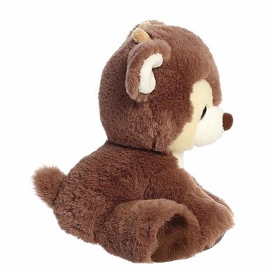Aurora Small Cocoa Brown Festive Stuffed Animal Dashing Reindeer Holiday