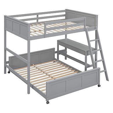Merax Bunk Bed with Desk