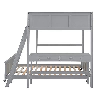 Merax Bunk Bed with Desk