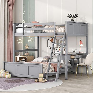Merax Bunk Bed with Desk