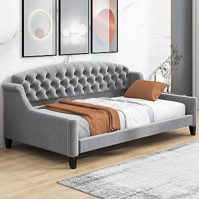 Merax Modern Luxury Tufted Button Daybed