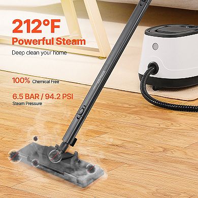 Multipurpose Steam Cleaner with 27 Accessories and 51 oz Tank