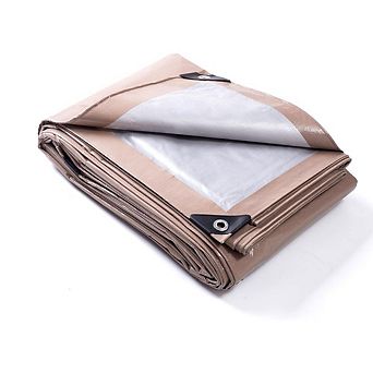 10×12 ft Waterproof Tarp, 8-Mil, UV-Resistant Outdoor Cover