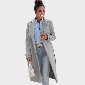 Lascana Women's Belted Wrap Coat