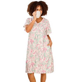 Only Necessities Plus Size Snap-Front Gown