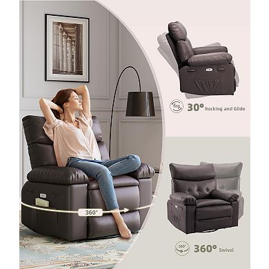 IDEALHOUSE Massage Swivel Recliner