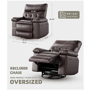 IDEALHOUSE Massage Swivel Recliner