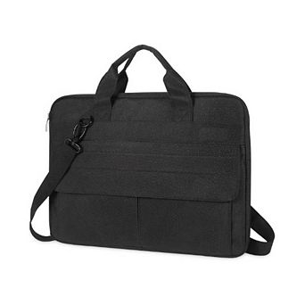 Slim Briefcase Shoulder Strap Laptop Bag