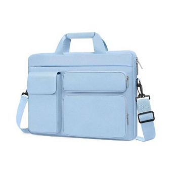 Horizontal Pocket Handle Belt Laptop Bag