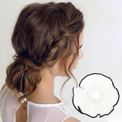 3Pcs Fashion Pleats Large Hair Ties