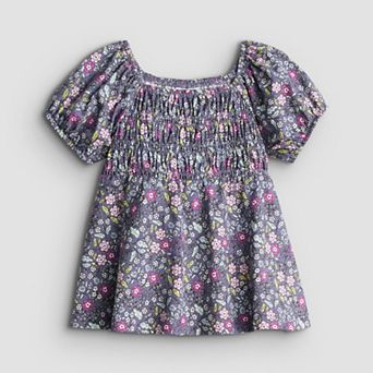 Girls 4-12 Jumping Beans® Smocked Peasant Top