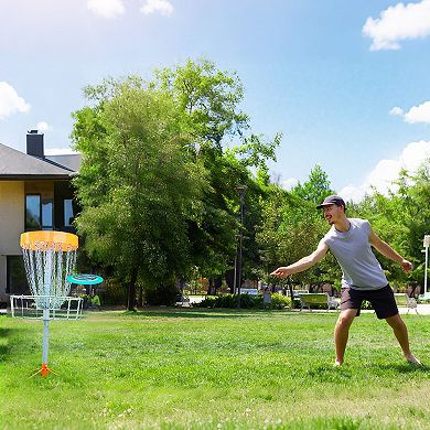 Disc Golf Set 8-Pack Starter Discs with Putter Mid-Range Driver PDGA Approved