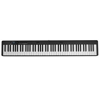 88-Key Folding Keyboard Piano Portable Digital Piano with Bag Pedal