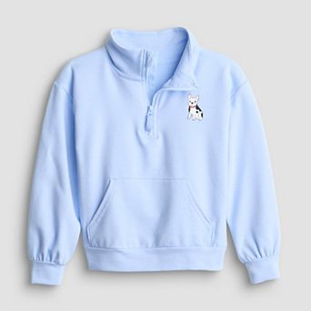 Girls 4-12 Jumping Beans® Quarter Zip Sweatshirt