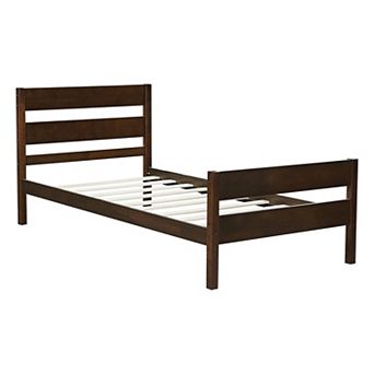 Whisen Twin Bed with Headboard and Footboard