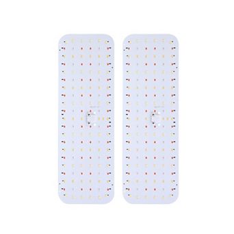 2 pc Ultra-Thin LED Grow Lights Full Spectrum with Timer & Dimmable Levels for Indoor Plants