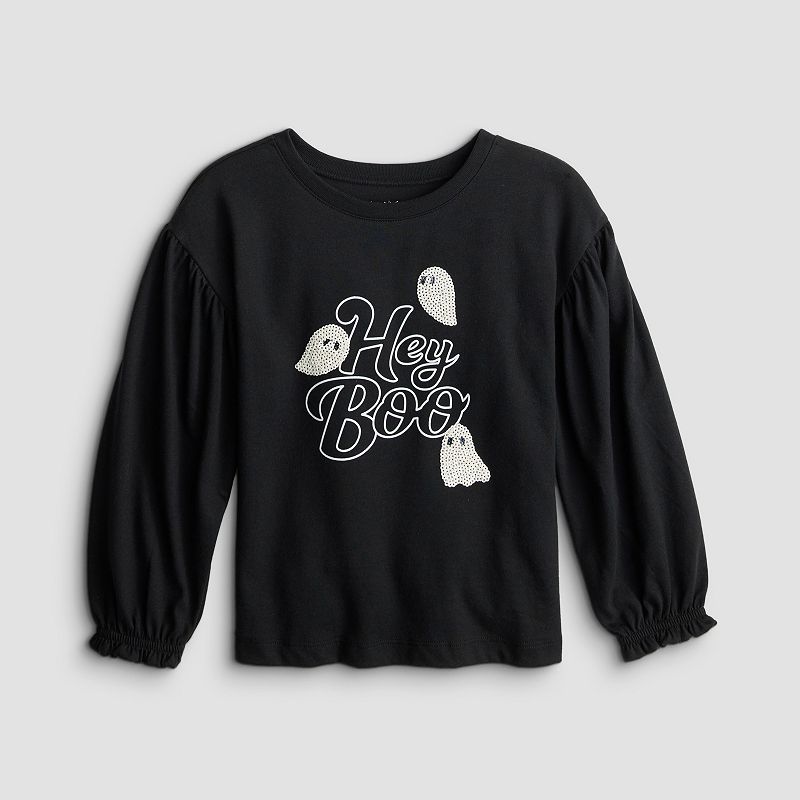 Girls 4-12 Jumping Beans® Halloween Ruffle Cuff Long Sleeve Tee, Girl's, 