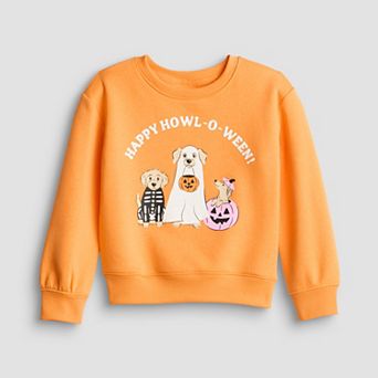 Girls 4-12 Jumping Beans® Happy Howl-O-Ween Graphic Crew Sweatshirt