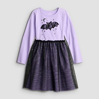 Girls 4-12 Jumping Beans® Halloween Long Sleeve Tutu Dress