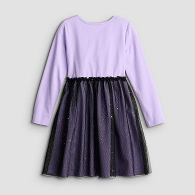 Girls 4-12 Jumping Beans® Halloween Long Sleeve Tutu Dress