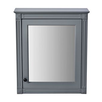 Wall Mounted Bathroom Cabinet with Mirror and Adjustable Shelf
