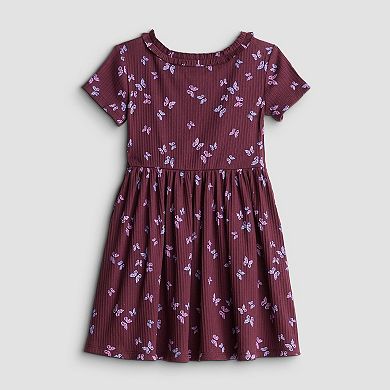 Girls 4-12 Jumping Beans® Pointelle Ruffle Dress