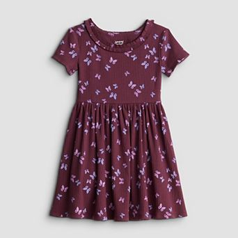 Girls 4-12 Jumping Beans® Pointelle Ruffle Dress